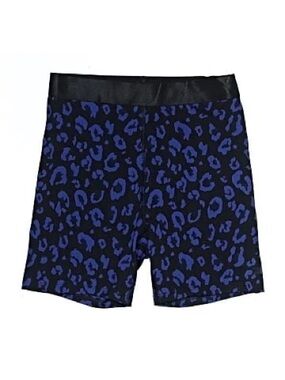 NWT All in Motion High-Rise Elastic Sculpt Shorts Blue Animal Print | Size XXL